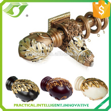 environmental classical totem resin curtain rods